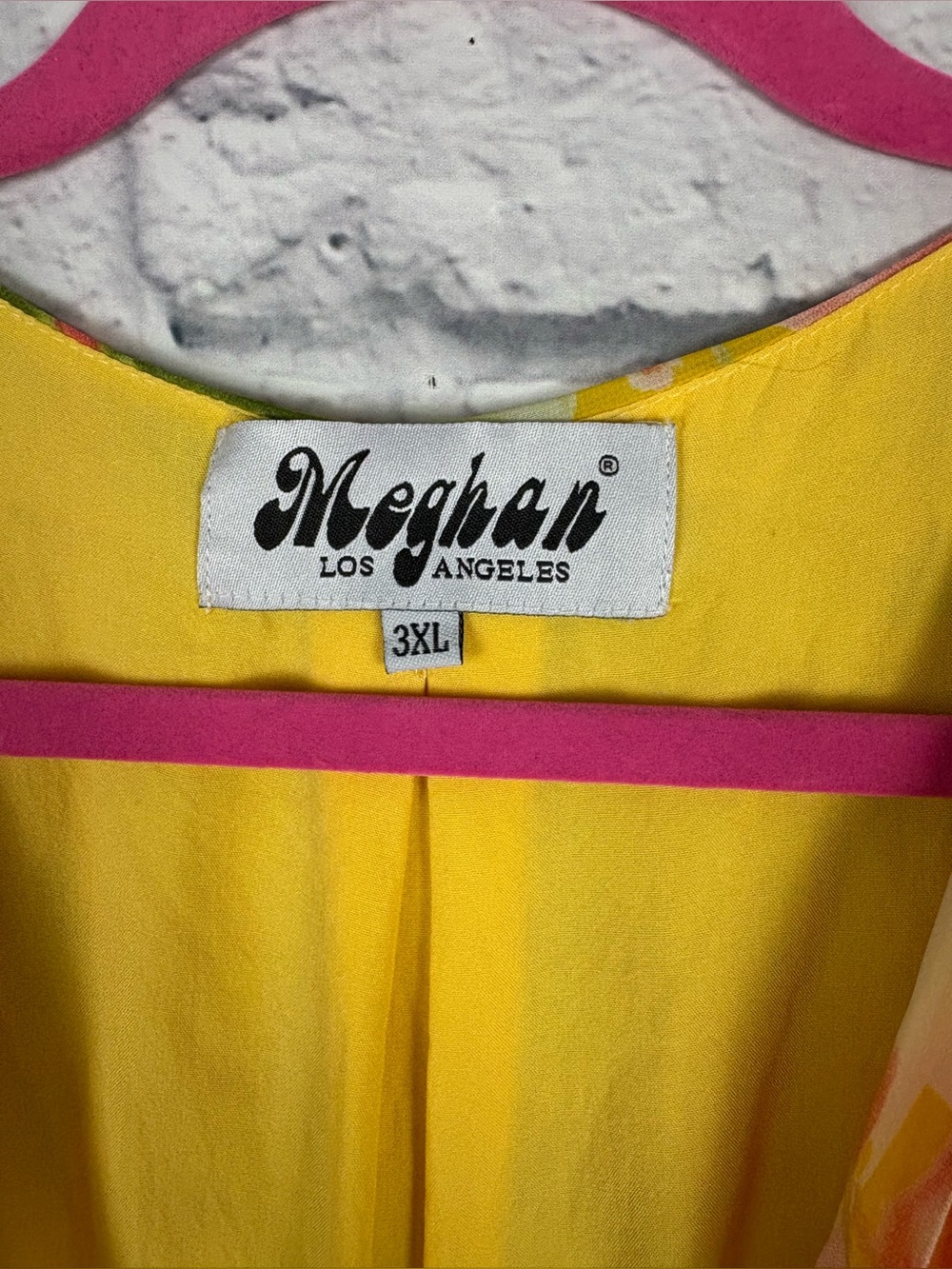 Meghan LA Sunset Maxi Dress size 3X - Picture 3 of 5